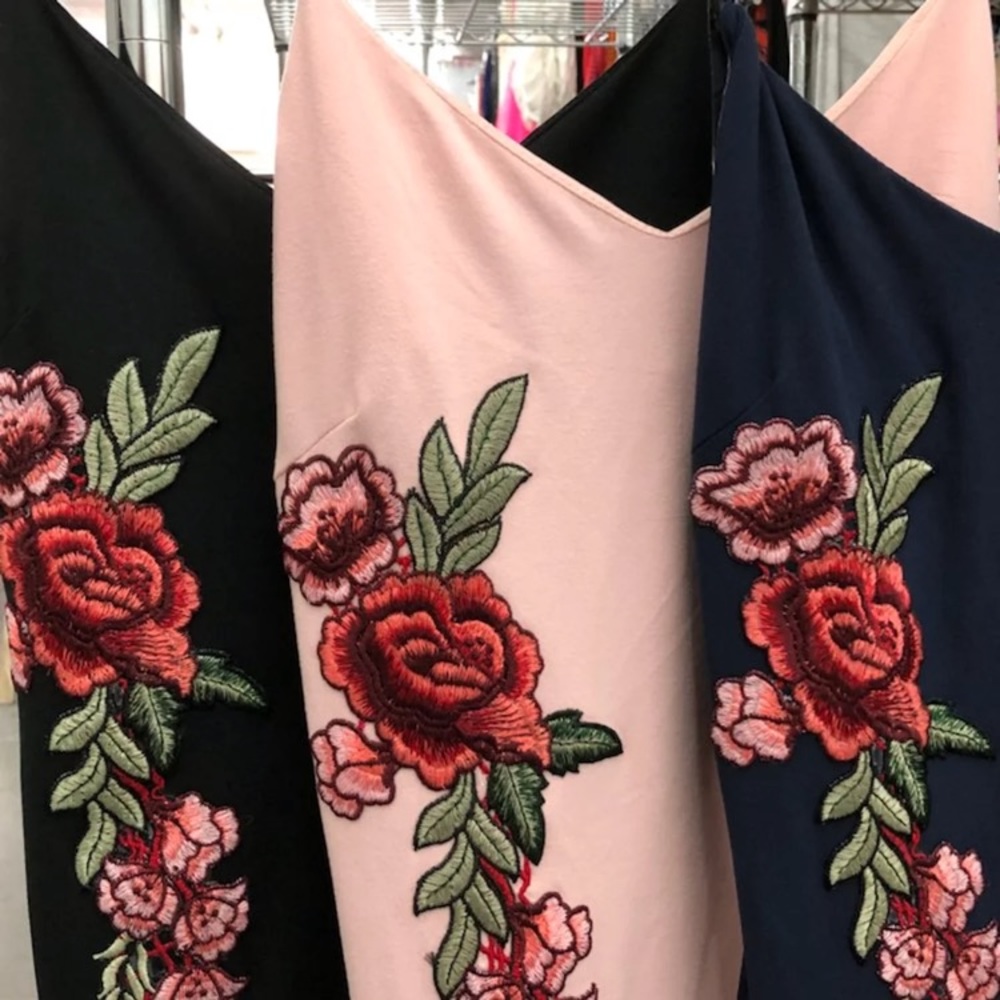 Floral Bodycon Midi Dress